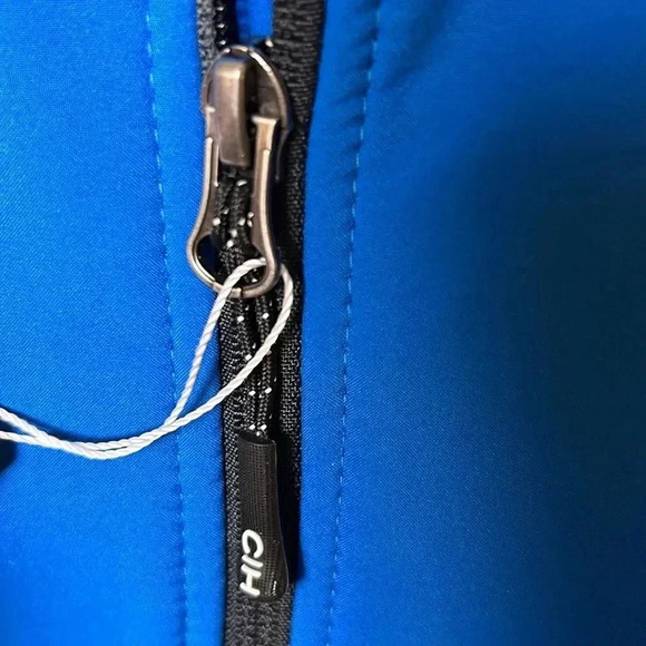 COAL HARBOUR soft shell jacket men XS turquoise blue color, fleece line,PTP 20” - Picture 14 of 16